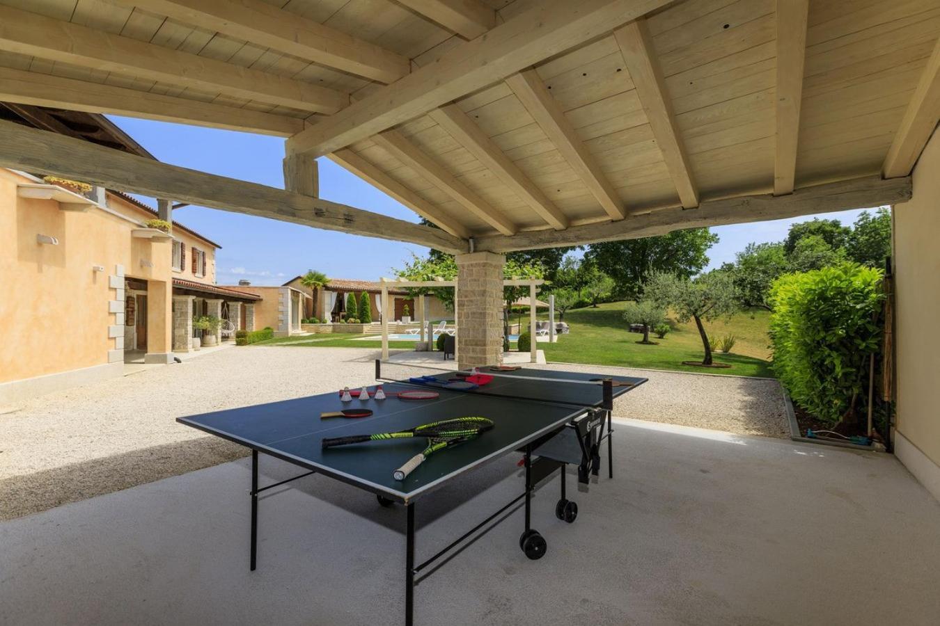 Villa Viscum In Central Istria For 8 Persons With Large Garden - Pet Friendly Pazin Ngoại thất bức ảnh